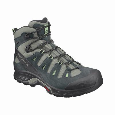 Női Salomon QUEST PRIME GTX W Túrabakancs SA0487695 Szürke/Zöld